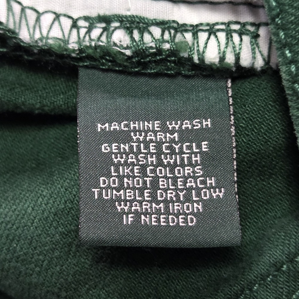 Ralph Lauren Jeans Co LRL Vtg Deep Green 18w Straight Leg Bold Comfort Stretch - Picture 6 of 8